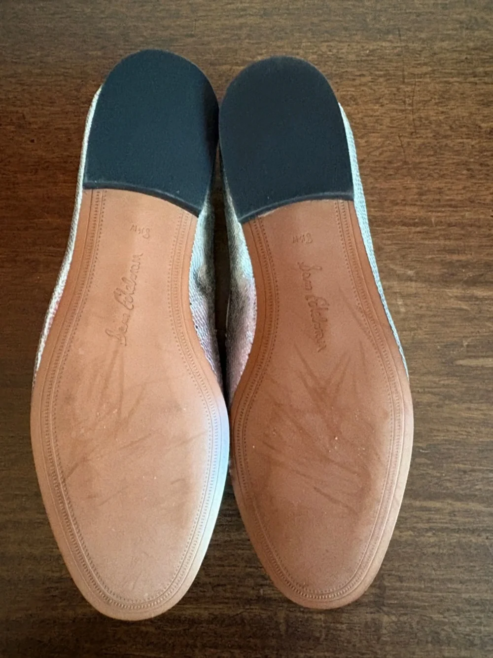 NWOT Sam Edelman Lorraine Bit Loafers | 8.5W | Silver Metallic Leather